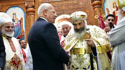 ملائكة الشمامسة وأجواء فرحة.. قداس عيد الميلاد المجيد ببورسعيد