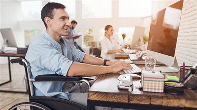 طرق استلام كعب العمل لذوي الاحتياجات الخاصة