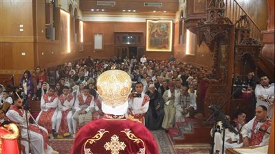 تهاني واستقبالات عيد الميلاد بإيبارشية الشرقية ومدينة العاشر من رمضان