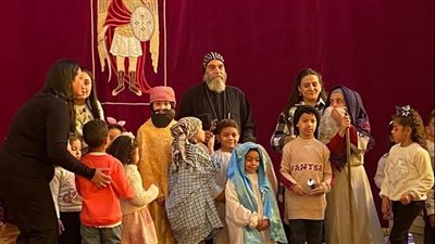 أفراح واستقبالات عيد الميلاد بإيبارشية أسوان