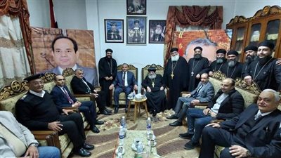 صلوات وتهاني عيد الميلاد بإيبارشية جرجا