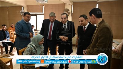 رئيس جامعة الفيوم يتفقد سير امتحانات الدراسات العليا بكليتي الهندسة والزراعة
