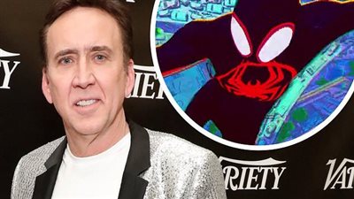 نيكولاس كيدج يستبعد مشاركته في فيلم  Spider Man: Across The Spider Verse