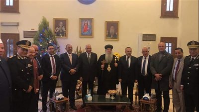 صلوات وتهاني عيد الميلاد المجيد بإيبارشية شمال الجيزة