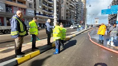 استعدادا لسقوط أمطار.. رفع حالة الطوارئ بشركة الصرف الصحي بالإسكندرية 