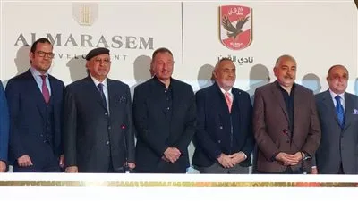 صور المؤتمر الصحفي للإعلان عن الراعي الرابع للنادي الأهلي