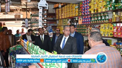 محافظ الفيوم يفتتح معرض 