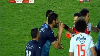 خبير تحكيمي يوضح مدى صحة طرد علي جبر أمام الزمالك في كأس مصر