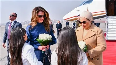 عاجل.. انتصار السيسي: سعدت بزيارة ملكة الأردن إلى بلدها الثاني مصر
