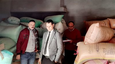 ضبط 10 أطنان أرز شعير قبل بيعها في السوق السوداء بالمنصورة