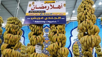 أسعار الفاكهة والخضروات اليوم.. تخفيضات 40 % بمعارض أهلا رمضان 