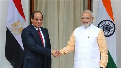 البيان المشترك للسيسي ورئيس وزراء الهند: الإرهاب أخطر التهديدات للإنسانية 