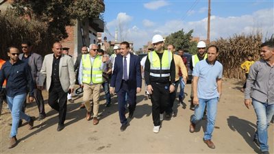 محافظ المنوفية يتابع الموقف التنفيذي لمشروعات الميجا للصرف الصحي بتلا