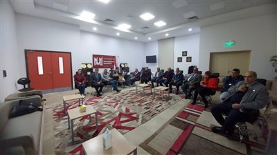 مناقشة الاستعداد للفصل الدراسي الثاني بجامعة المنصورة الجديدة 