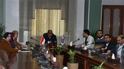 تفاصيل اجتماع نائب رئيس جامعة المنصورة مع فريق الميكنة والتحول الرقمي