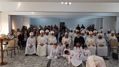 لقاء كهنة إيبارشية السويس وأسرهم