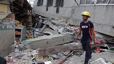 زلزال بقوة 6 ريختر يضرب الفلبين 