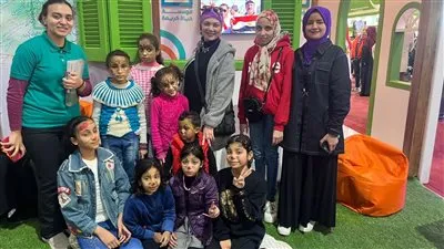 تنفيذا لاستراتيجية الدولة المصرية.. أطفال قرى حياة كريمة في معرض القاهرة الدولي للكتاب