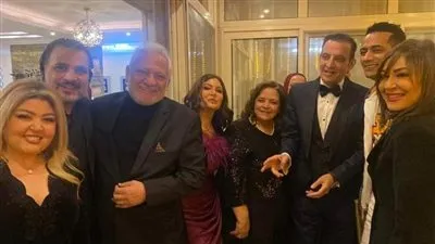 طارق علام ودينا رامز يحتفلان بخطوبة ابنتهما عهد بحضور نجوم الفن والإعلام (صور)