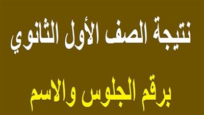 ظهرت الآن.. نتيجة الصف الأول الثانوي محافظة الجيزة بالاسم ورقم الجلوس 