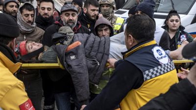 عاجل.. انهيار 2818 مبنى جراء الزلزال على الأراضي التركية