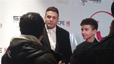 أحدث ظهور لمحمد نور من العرض الخاص لفيلم 