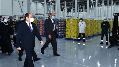 دفاع النواب: كلمات الرئيس خلال افتتاح مصنع 
