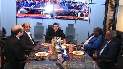 خلال زيارة للقناة.. وفد إعلامي سوداني: 