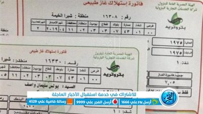 بالرابط: الاستعلام عن فاتورة الغاز بتروتريد لشهر فبراير وطريقة دفع الفاتورة أونلاين بالرقم القومي