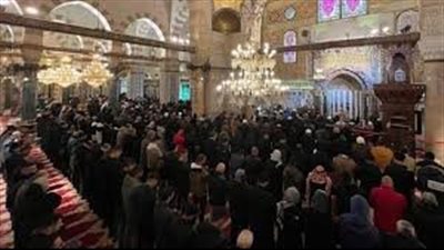 آلاف المسلمون يؤدون صلاة الغائب صلاة الغائب على ضحايا زلزال تركيا وسوريا