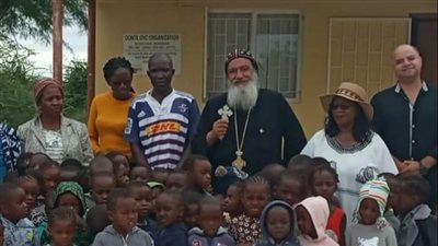 زيارة الأنبا چوزيف الرعوية لمدينة أوندنجوا الناميبية