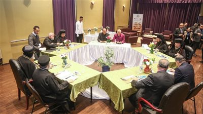 رئيس الإنجيلية خلال الاحتفال بالعيد العاشر لمجلس كنائس مصر