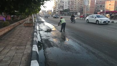 شركة المياه: المعدات منتشرة بالشوارع لمواجهة أي تجمعات لـ الأمطار (فيديو)