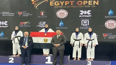 نتائج مميزة لمنافسات الشباب والشابات في اليوم الثاني ببطولة مصر الدولية للتايكوندو