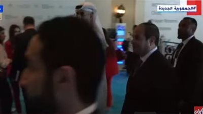 عاجل.. السيسي يصل مقر فعاليات القمة العالمية للحكومات