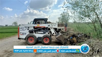 مركز ومدينة أبوصوير بالإسماعيلية يواصل أعمال النظافة والإنارة العامة