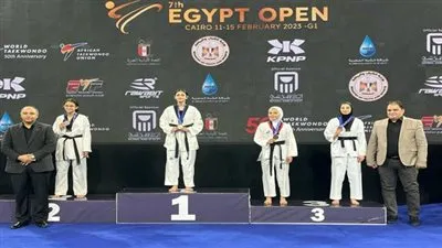 ختام قوي لمنافسات الشباب والشابات ببطولة مصر الدولية للتايكوندو بالعاصمة الإدارية الجديدة