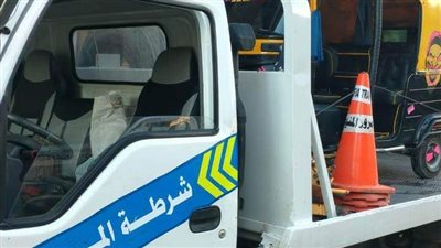 مرور المنوفية.. سحب مركبات التوكتوك المخالفة بالشوارع الحيوية 