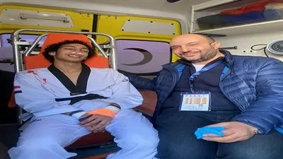 مصطفى فرج يحصل على ذهبية بطولة مصر الدولية للتايكوندو رغم الإصابة