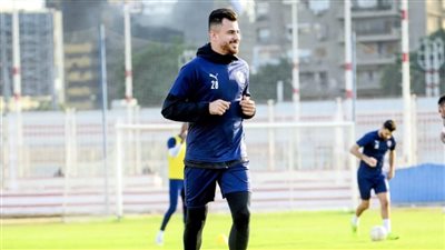 عاد من جديد.. الونش يشارك في تدريبات الزمالك الجماعية