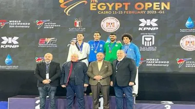 منتخب التايكوندو يحصد 7 ميداليات في أول أيام بطولة مصر الدولية
