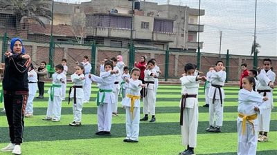 يوم رياضى لشباب مبارك ببنى عبيد احتفالا بعيد الدقهلية