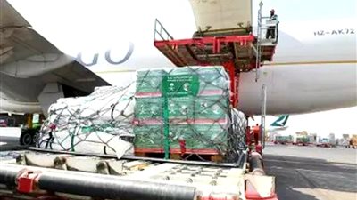 السعودية تواصل إرسال المساعدات الإغاثية للشعب السوري جوا وبرا 