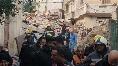 ارتفاع عدد ضحايا انهيار عقار في حدائق القبة