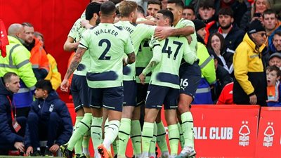 بهدف قاتل.. نوتنجهام فورست يخطف التعادل أمام مانشستر سيتي في الدوري الإنجليزي