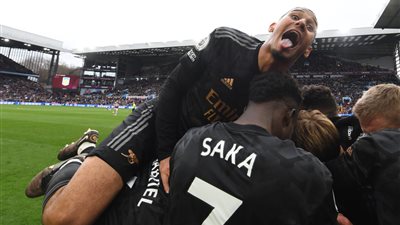 شاهد أهداف وملخص نتيجة مباراة أرسنال وأستون فيلا اليوم في الدوري الإنجليزي