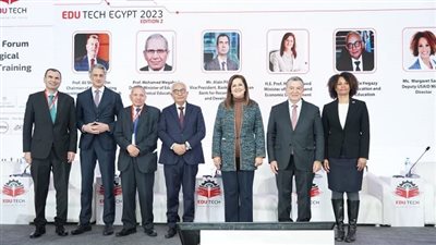 وزيرة التخطيط تشارك في افتتاح الملتقى الثاني للتعليم الفني والتكنولوجي والتدريب المهني 