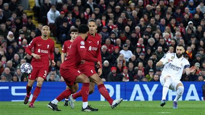 ماذا يحدث في ملعب أنفيلد؟.. ريال مدريد يسجل الهدف الرابع في مرمى ليفربول 
