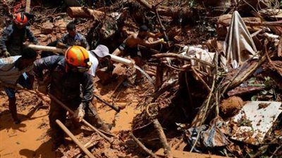 ارتفاع عدد قتلى فيضانات البرازيل إلى 44 والبحث يتواصل عن 38 مفقودا