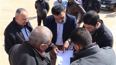 رئيس جهاز مدينة السادات يواصل جولاته التفقدية لمتابعة سير العمل بالمشروعات المختلفة